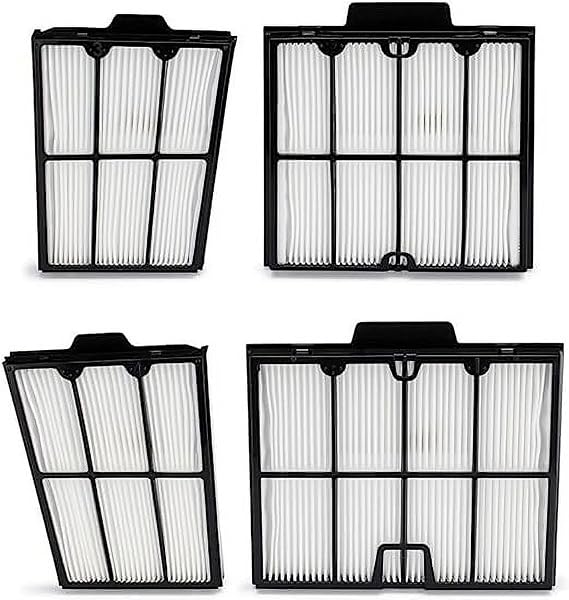 BGD 9991467-R4 Ultra-Fine Filter Panels for Dolphin Pool Cleaners, 4-Pack | Models: S200, S300i, Active 20, Active 30, Proteus DX4 and M600; panel size is 10.5 x 6.4 x 0.5 in.