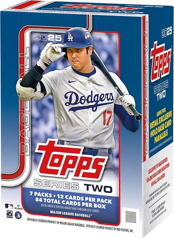 2025 Topps MLB Baseball Series 2 - Factory Sealed - Value Box
