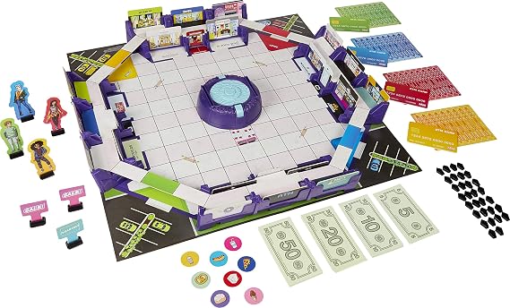 Hasbro Gaming Mall Madness, Talking Electronic Shopping Spree Board Game for Kids Ages 9 and Up, for 2 to 4 Players