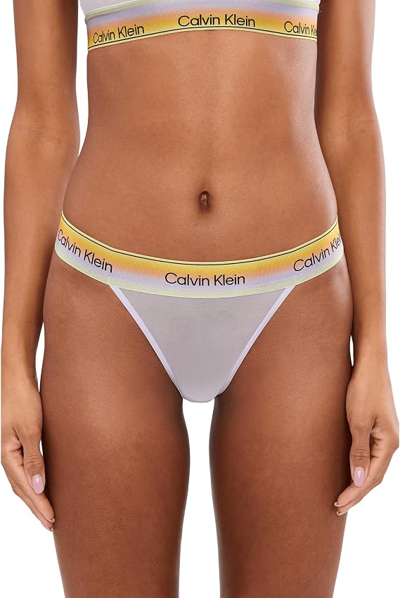 Calvin Klein Women's Icon Mesh String Thong