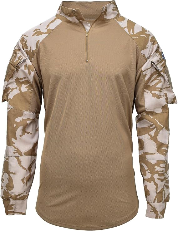 Original British Army Field Shirt Combat DPM Desert camo UBAC Lightweight Military Issue