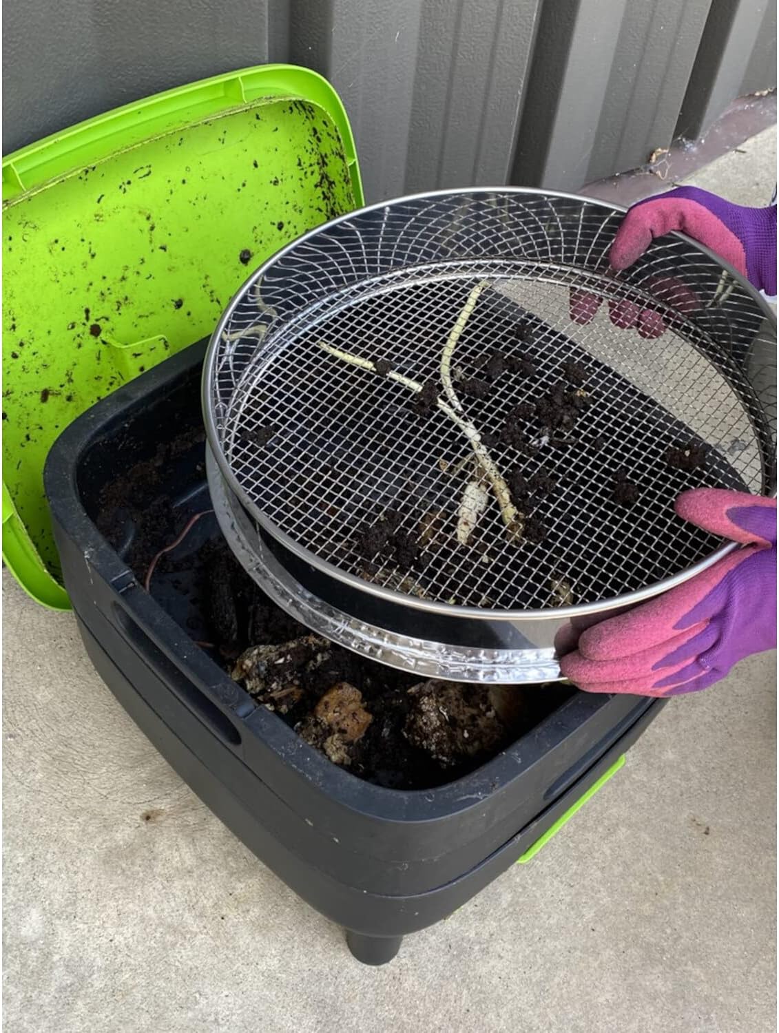 RSI 16 Inch Round Steel Compost Sifter