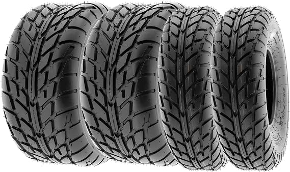 SunF A021 22x7-10 & 20x10-9 ATV UTV Quad All-Terrain Tyres 6PR TL E4 Set of 4