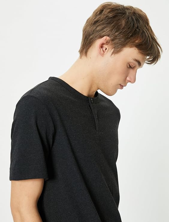 Basic T-Shirt Short Sleeve Bike Collar