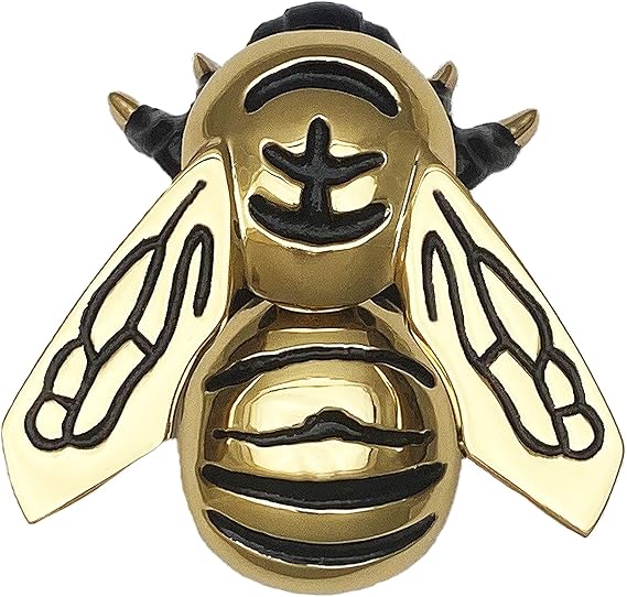 Bumblebee Door Knocker - Brass (Standard Size)