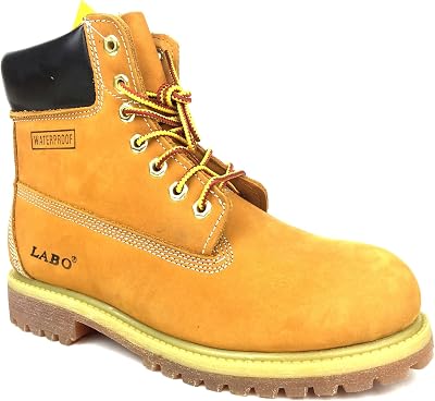 6 Waterproof Leather TAN Booth Rubber Sole Size 1061 11