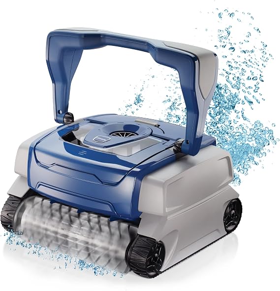 Polaris 8050 Sport Robotic Pool Cleaner, Automatic Vacuum | Wall-Climbing Vacuum with Cyclonic Vacuum Technology and Strong Suction, for Inground Pools up to 40ft