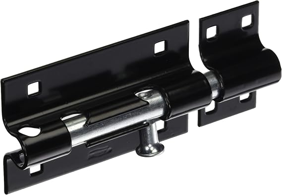 National Hardware National MFG/Spectrum Brands HHI N152-121 Heavy Barrel Bolt, 5-Inch, Black