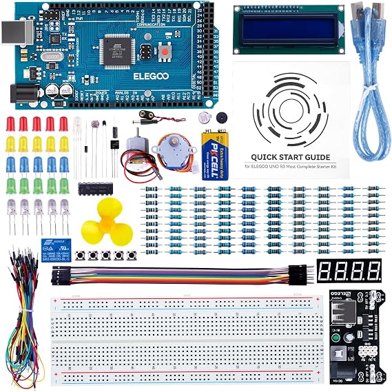 ELEGOO Mega 2560 R3 Project Basic Starter Kit Compatible with Arduino