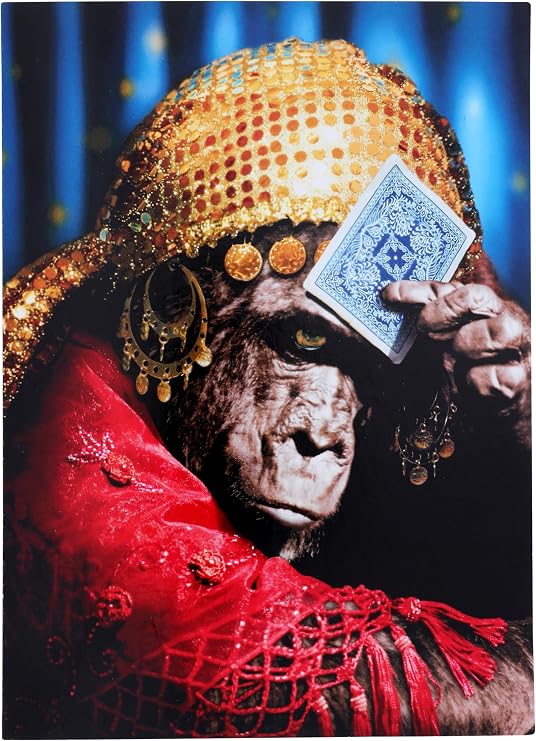 Chimp Fortune Teller Birthday Card