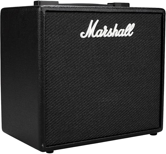 Marshall CODE25 Guitar Amplifier Combo, Faithfully Modeling Marshall Tones from the past generation, Can also be used as an audio interface, Can be operated via a smartphone app