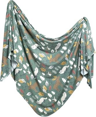 Copper Pearl Large Premium Knit Baby Swaddle Receiving Blanket Atwood