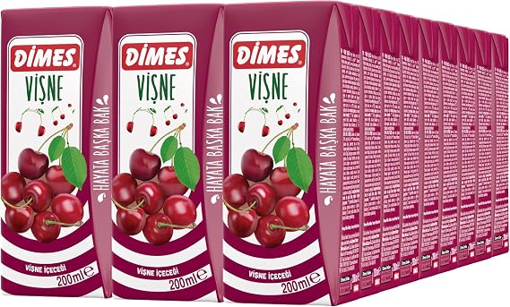 DİMES Vişne İçeceği, 200ml x 27 adet