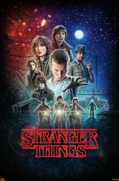 Trends International 24X36 Netflix Stranger Things - One Sheet Wall Poster, 24" x 36", Unframed Version