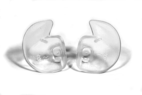 Doc's Pro Plugs Medium Small Vented Ear Plug - Clear
