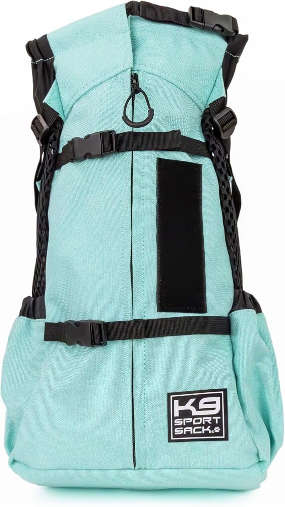 K9 Sport Sack Air 2 - Medium, Summer Mint - Ideal for Dogs with 17-19 Back Length - Durable, Breathable Backpack-Style Carrier - Perfect for Walks, Short Hikes & Public Transportation