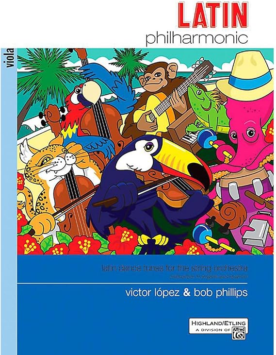 Alfred Latin Philharmonic - Viola Book