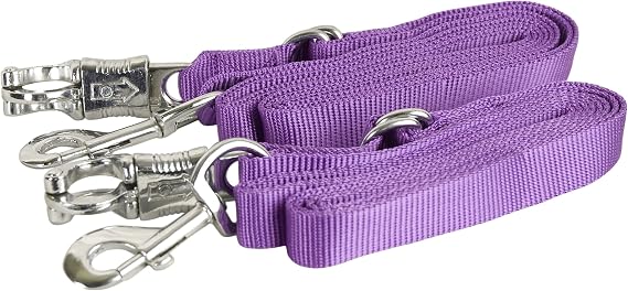 Gatsby Nylon Cross Ties w/Panic Snap 60in-110in Pu