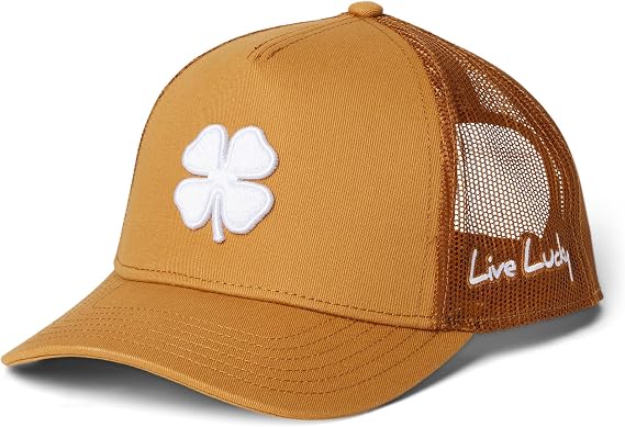 Black Clover Hardy Mesh Golf Hat Adjustable Snapback Performance Cap