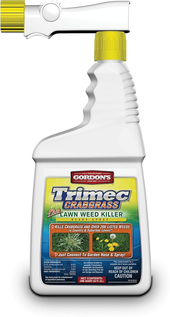 GORDON'S Trimec Ready Spray Lawn Weed Killer, 1 Quart, 8207460