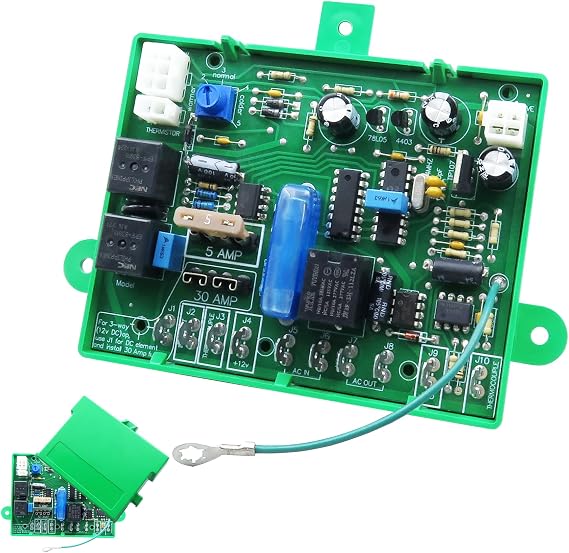 P-711 RV Fridge Main Power Control Board with Protective Cover, Compatible with Dometic 2 & 3 Way RV Refrigerators, Replacement for Micro P-711, 2931842.01, 2931843.01, 2932691.017, 2932177.01