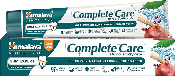Himalaya Herbals Complete Care Herbal Gum Expert Toothpaste with miswak, neem, pomogrenate - 75ml