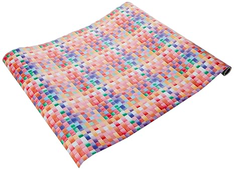 Fablon FAB12902 Basket Multicolor Adhesive Film