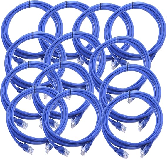 50pcs/lot 6 Ft 2M RJ45-RJ45 Cat5 Ethernet Cable Blue Color.for use with routers, switches, Computers, Xbox, PS3 and Other Devices with Network Jacks