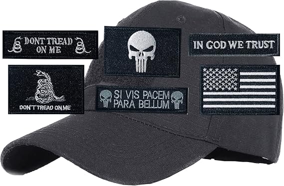 Tactical Hat Military Patches Adjustable Operator Flag Hats Cap Army Hats for Men Baseball Cap