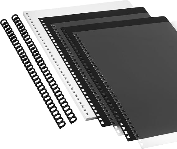 GBC ProClick The Do-It-Yourself Presentation Kit, Includes 5/16" Diameter Spines, Paper, Covers, 2 Kits per Pack (2515665)