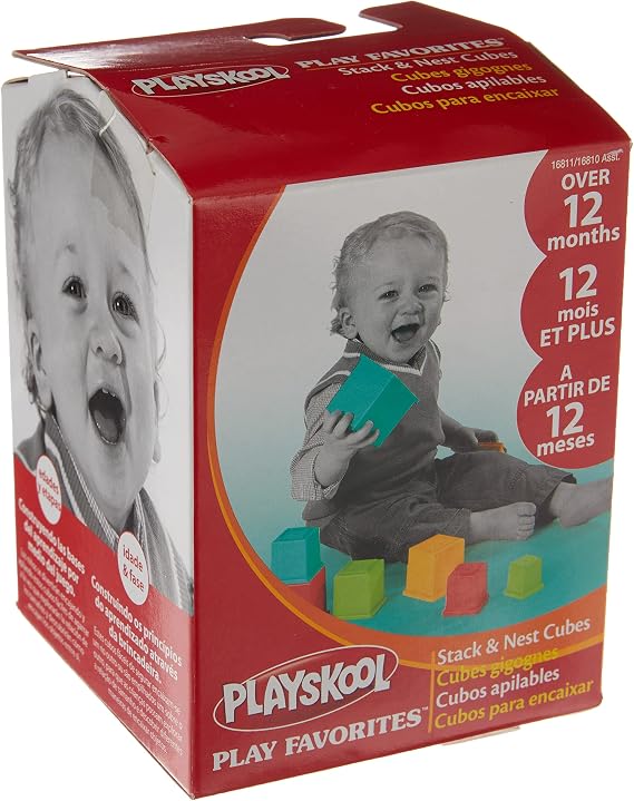 Playskool Play Favorites Stack & Nest Cubes