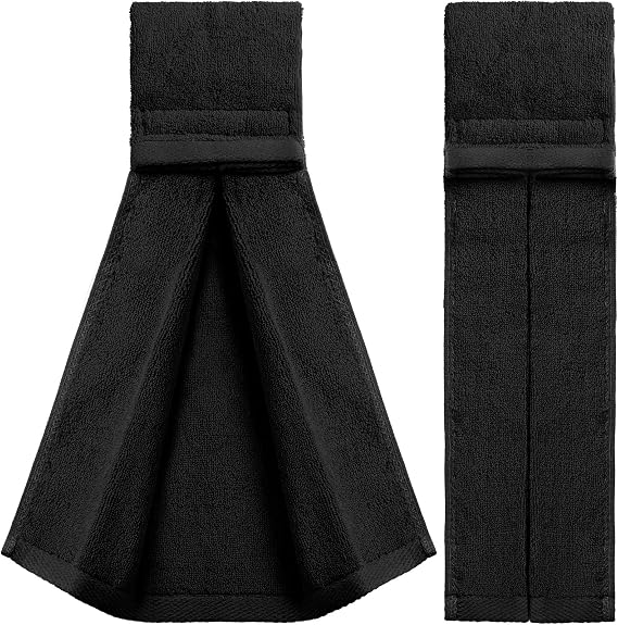 Shimeyao 2 Cotton Sports Football Towel, Black, Classic