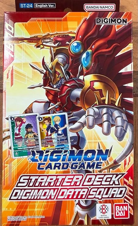 Digimon CCG Starter Deck - Digimon Data Squad (ST-24) - 54 Cards