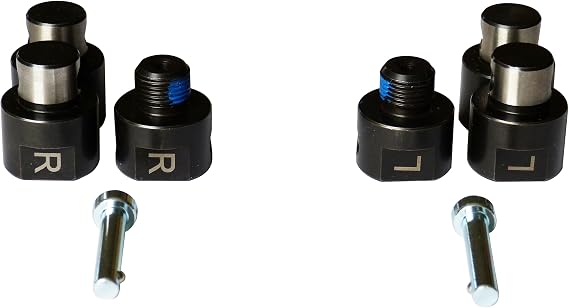 Magnetrainer Ergonomic Hand Pedals for Magnetrainer Leg and Arm Exerciser - Upper Body Ergometer for Physical Therapy, Exercise Machine Attachments for Arm Rehab Workout Equipment