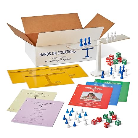 Hands-On Equations Class Set (10 Students, Ages 8-14)