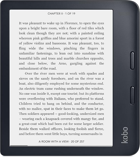 Kobo Libra 2 eReader, 7” Touchscreen, Waterproof, 32GB, Black