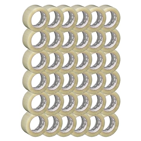 Scotch High Tack Box Sealing Tape 311+, 1.88 in x 110 yds, 36 Tape Rolls, 3 in Core, High Performance Sealing Tape, Clear