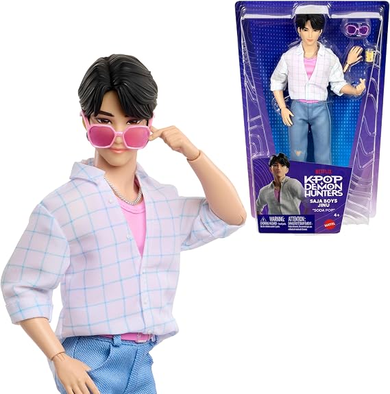 Mattel Kpop Demon Hunters Saja Boys Jinu Fashion Doll
