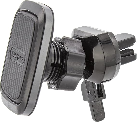 Samsonite, Magnetic Car Phone Holder, Fits Most Vehicle Vents, 360 Degree Swivel, Quick & Easy Installation