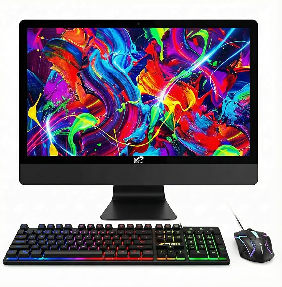 STGSivir All in One Computer PC,22" FHD Display,Core i5,16G RAM,512G SSD