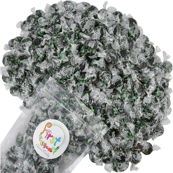 FirstChoiceCandy Starlight Mint Hard Candy Disc (2 Pound (Pack of 1), Chocolate)