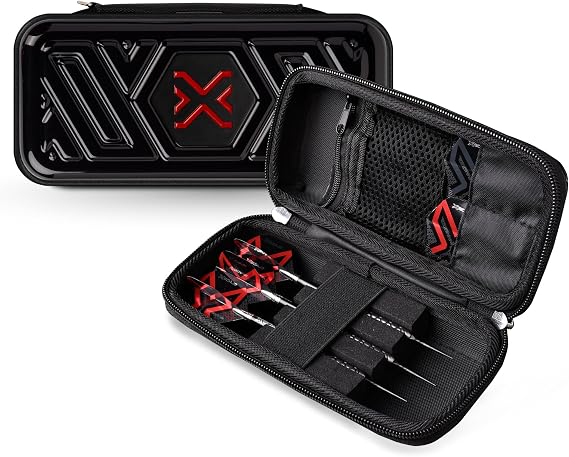 WINMAU Blade X Armor G1 Darts Wallet - Black. The dart case offers space for fully assembled darts and accessories - shockproof extremely durable and safe