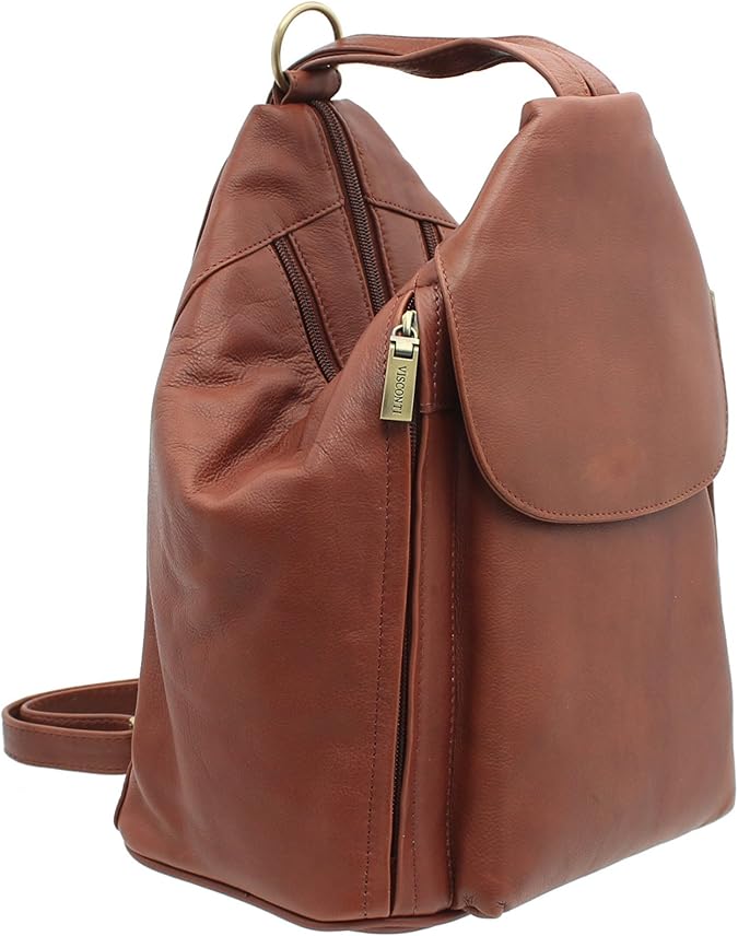 VISCONTI Leather Backpack Style 18357