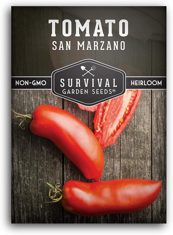 San Marzano Tomato Seeds for Planting - 1 Pack