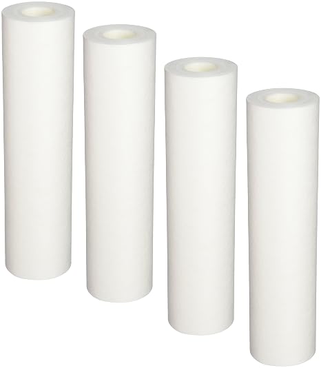 Aquasana Whole House Replacement Pre-Filters | 4 Count | EQ-304 White