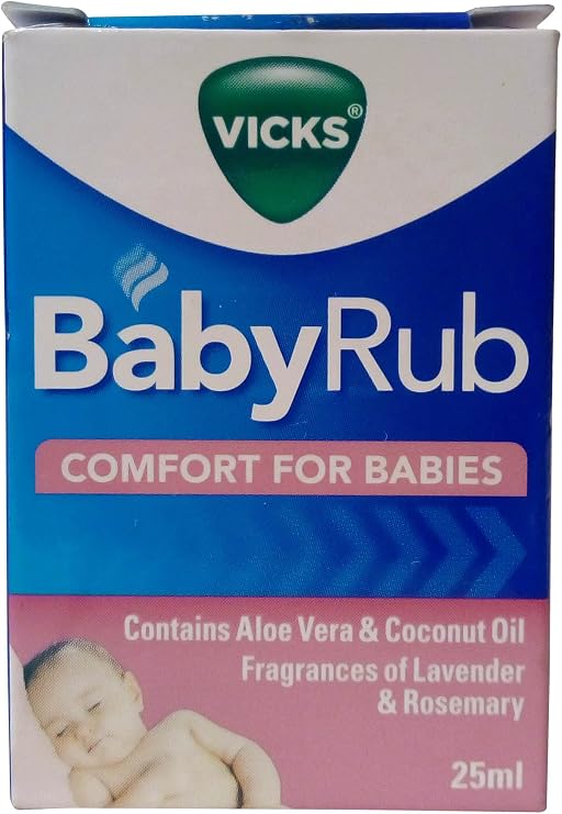 Vicks BabyRub Baby Comfort, 25ml Carton