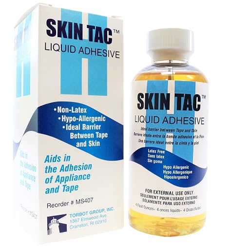 2 set- Skin Tac Liquid Adhesive 4 oz Bottle