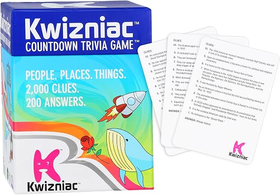 Kwizniac, 10 Clues in Decreasing Order of Difficulty, Continuum Games