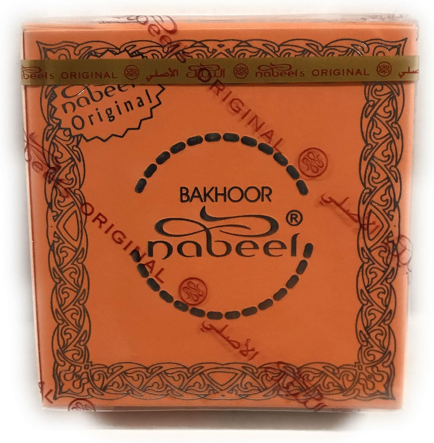 Nabeel Perfumes Heritage Collection Bakhoor Nabeel Incense 40 g, White, 4INP040102