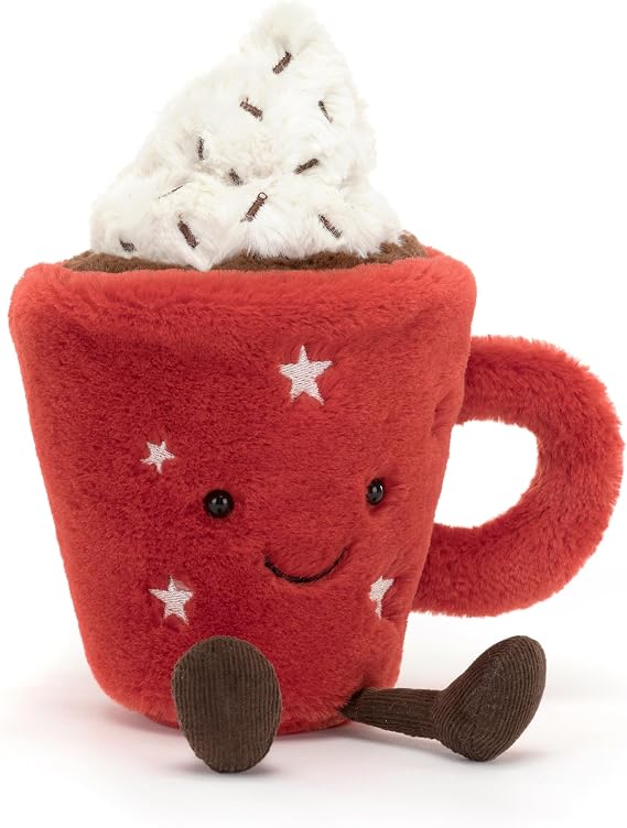 Jellycat Amuseable Hot Chocolate - H : 19 cm x L : 9 cm